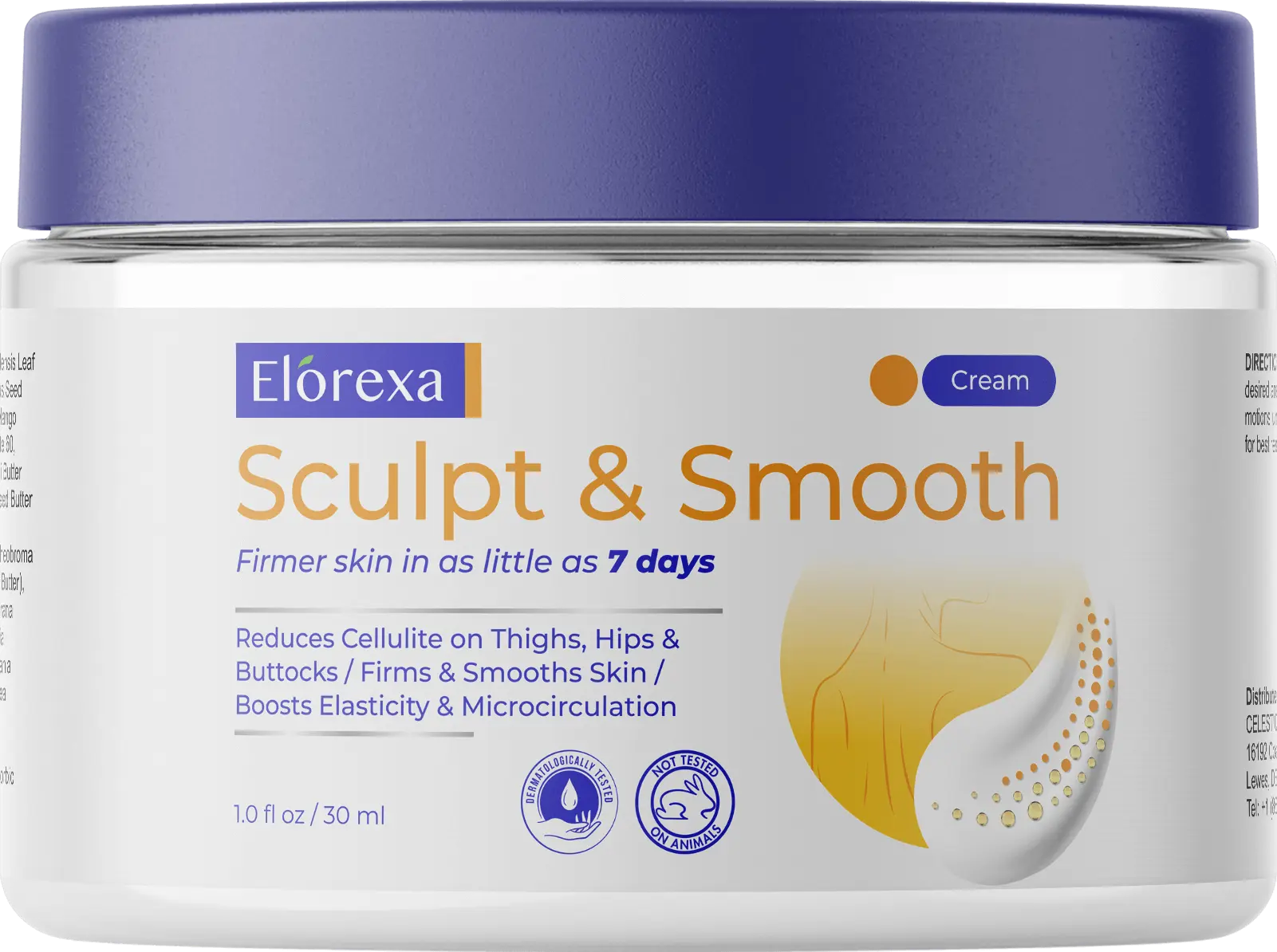 Elorexa SCULPT & SMOOTH FIRMER SKIN Cream - Official Product